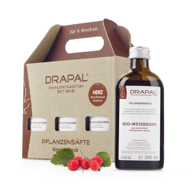 DRAPAL® Bio-Weißdorn Kombi-Pack