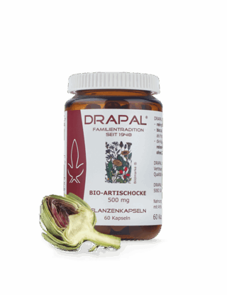 DRAPAL® Bio-Artischocke Pflanzenkapseln