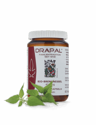 DRAPAL® Bio-Brennnessel Pflanzenkapseln