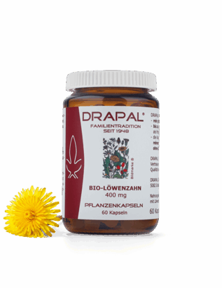 DRAPAL® Bio-Löwenzahn Pflanzenkapseln