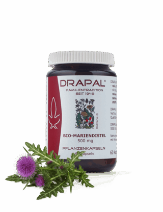 DRAPAL® Bio-Mariendistel Pflanzenkapseln