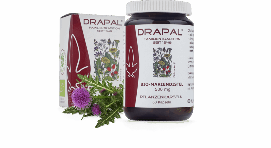 Pflanzenkapseln Bio-Mariendistel